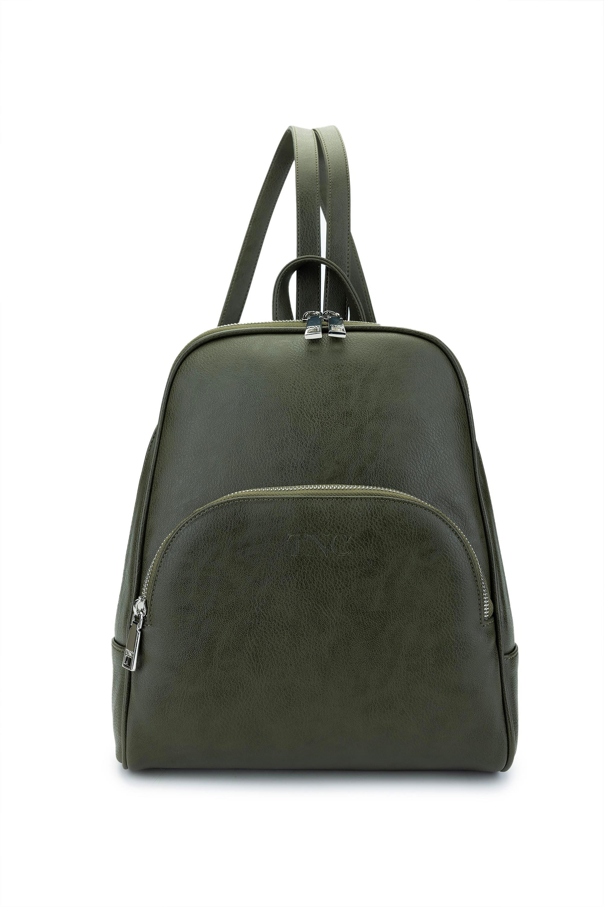 Tamer Tanca Kadın Vegan Yeşil Sırt Çantası