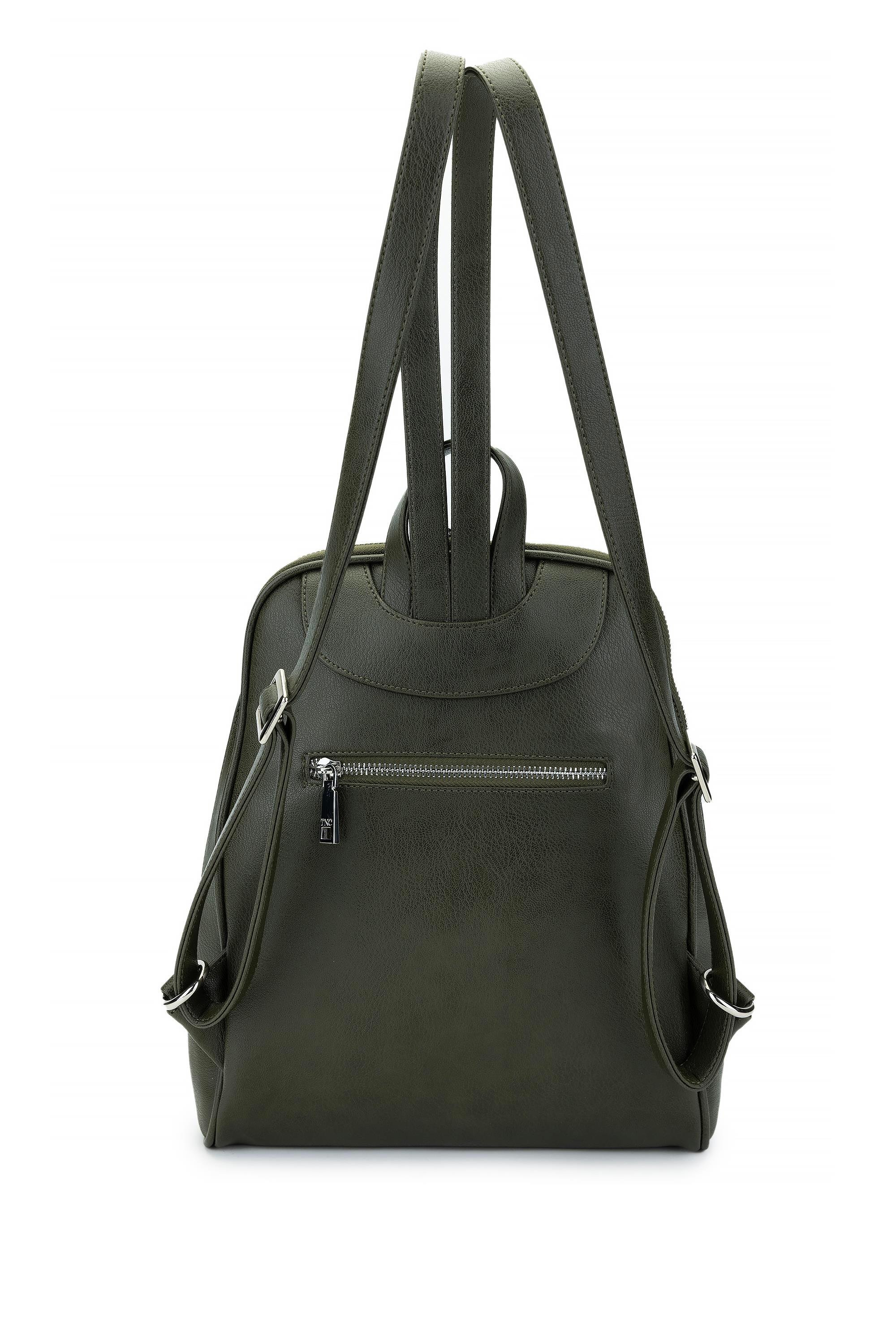 Tamer Tanca Kadın Vegan Yeşil Sırt Çantası