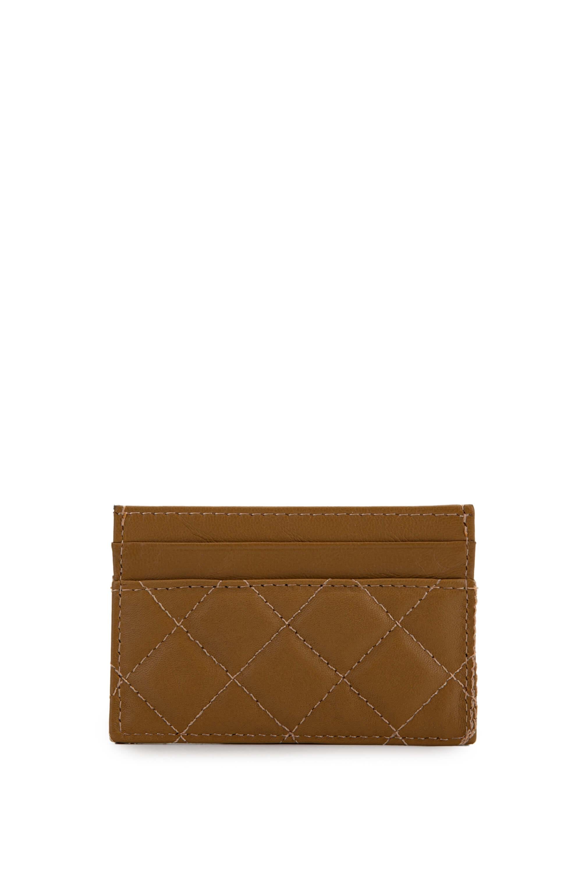 Tamer Tanca Unisex Hakiki Deri Hardal Kartlık