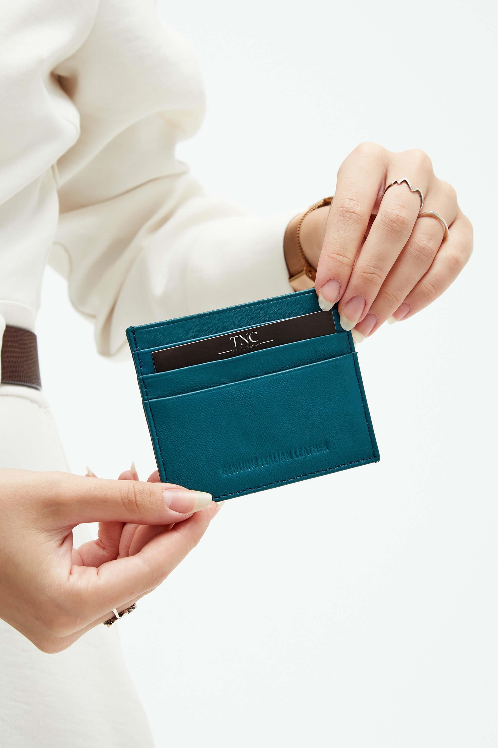 Tamer Tanca Unisex Hakiki Deri Jean Kartlık