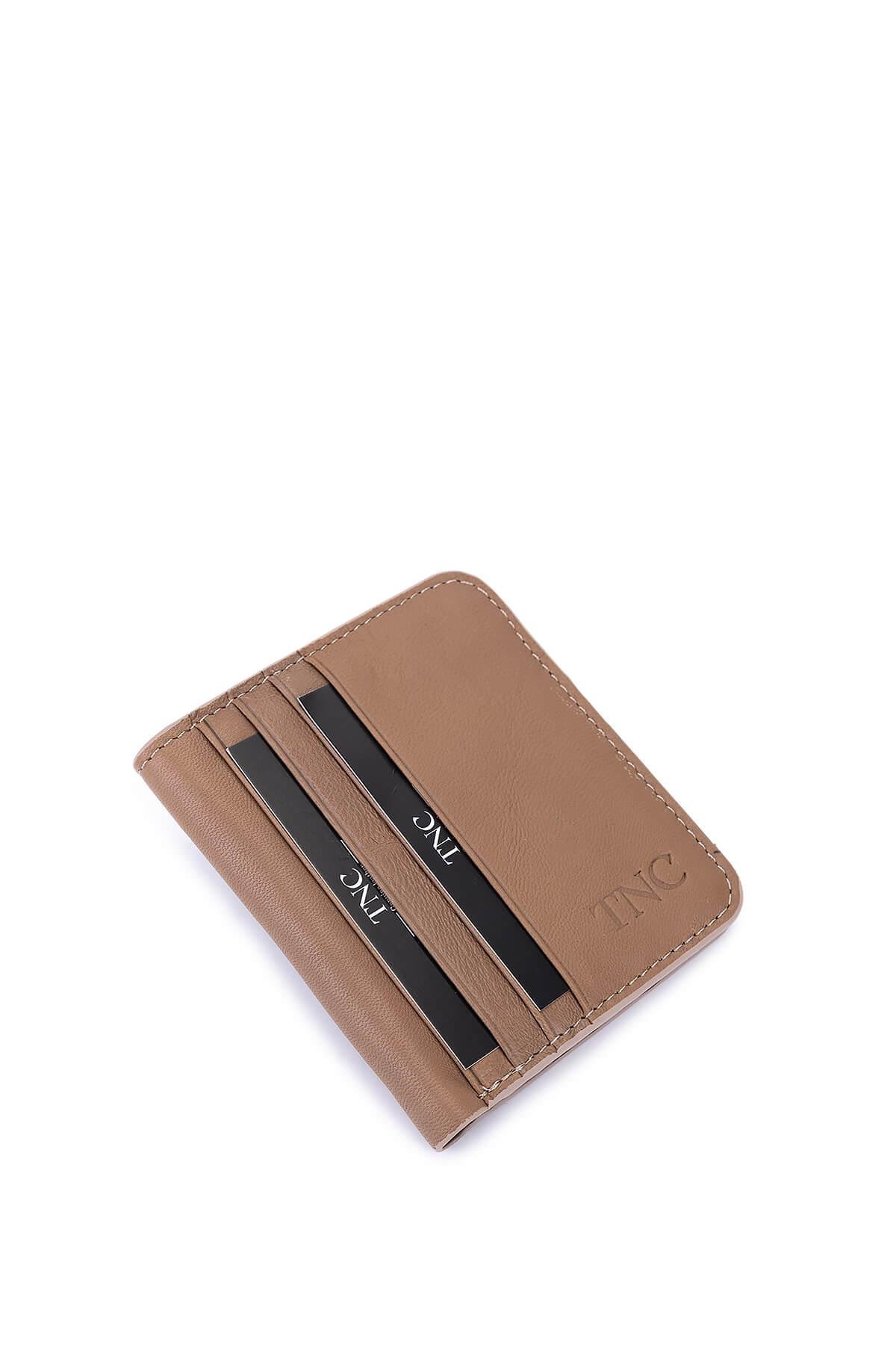 Tamer Tanca Unisex Hakiki Deri Vizon Kartlık