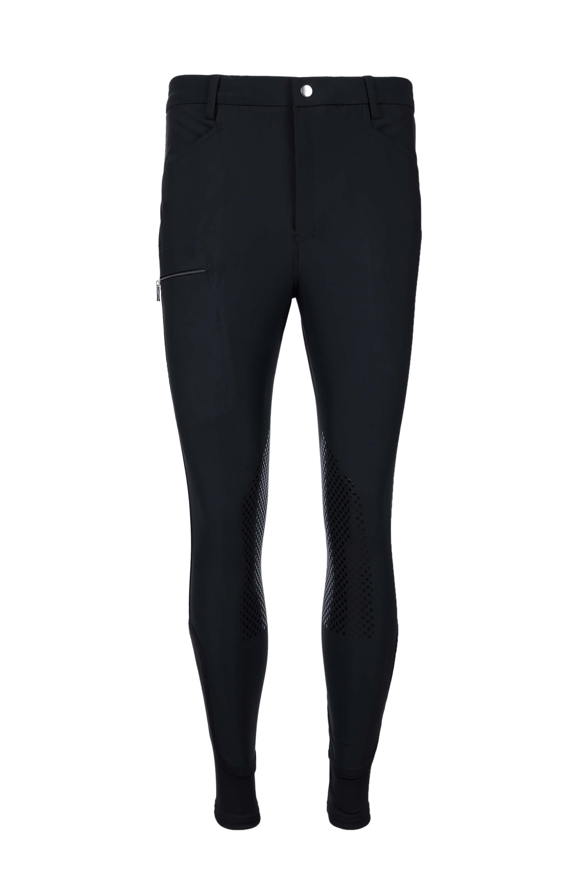 Tattini Erkek Tekstil Siyah Binici Pantolonu