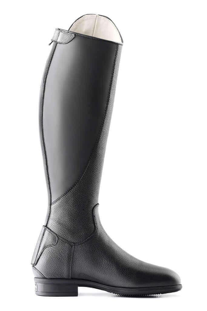 Tattini Unisex Hakiki Deri Siyah (Medium) Binici Cizmesi Çizme