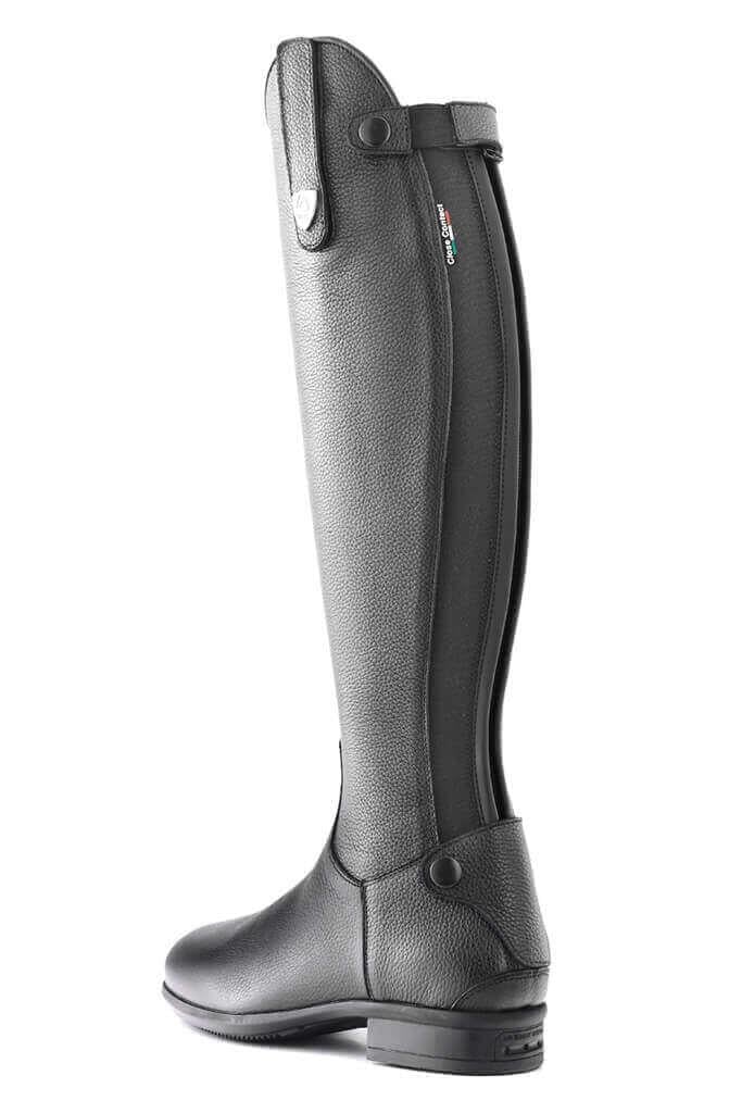 Tattini Unisex Hakiki Deri Siyah (Small) Binici Cizmesi Çizme