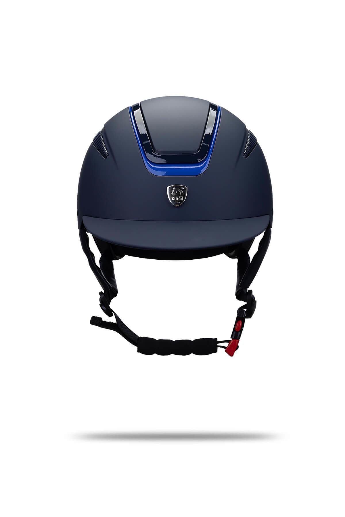 Tattini Unisex Mavi Binici Kaskı Şapka