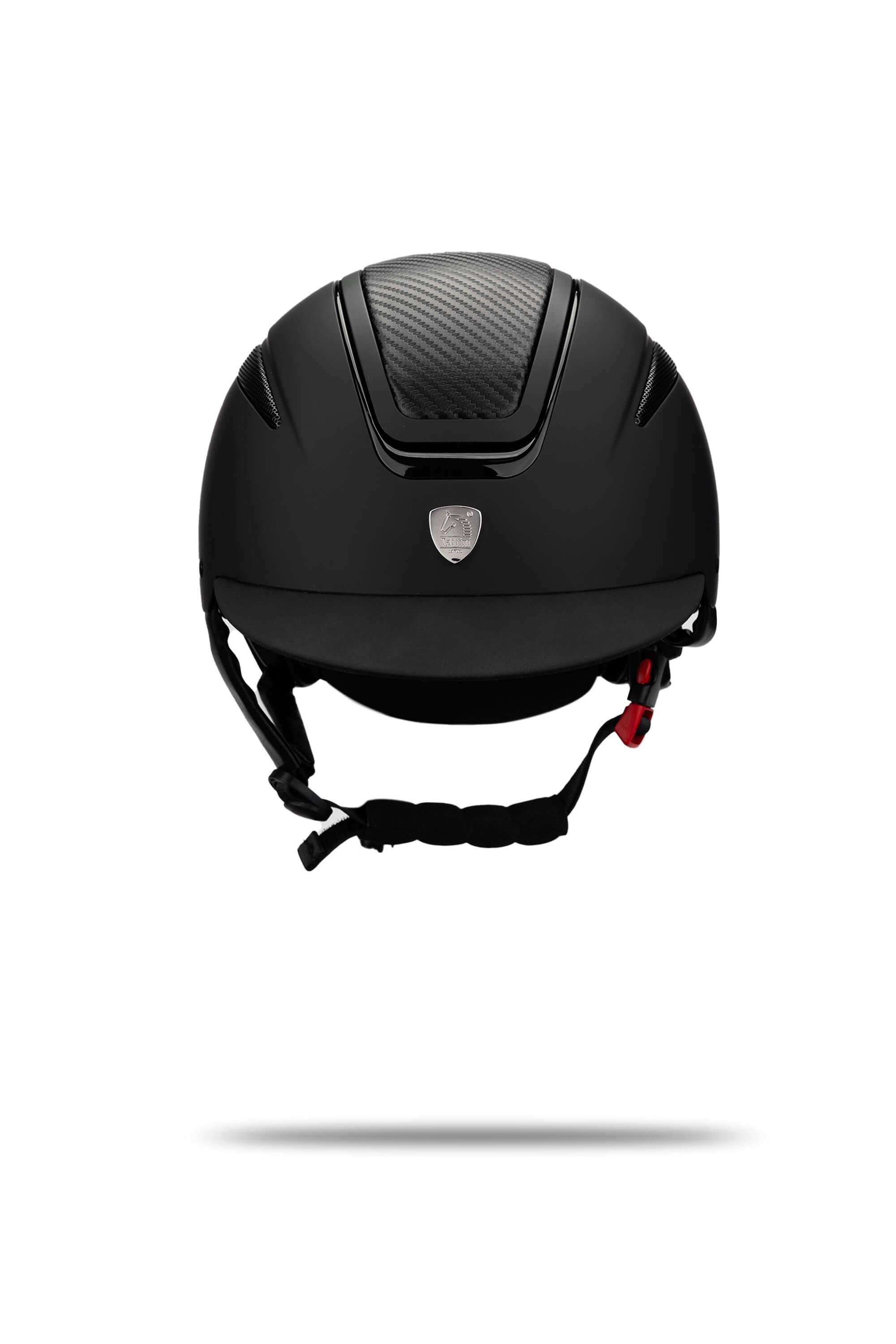 Tattini Unisex Siyah Binici Kaskı Şapka