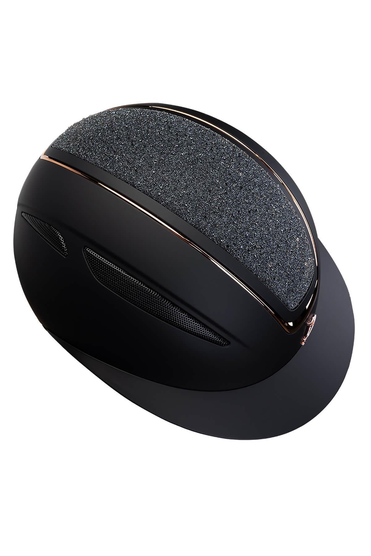 Tattini Unisex Siyah Binici Kaskı Şapka