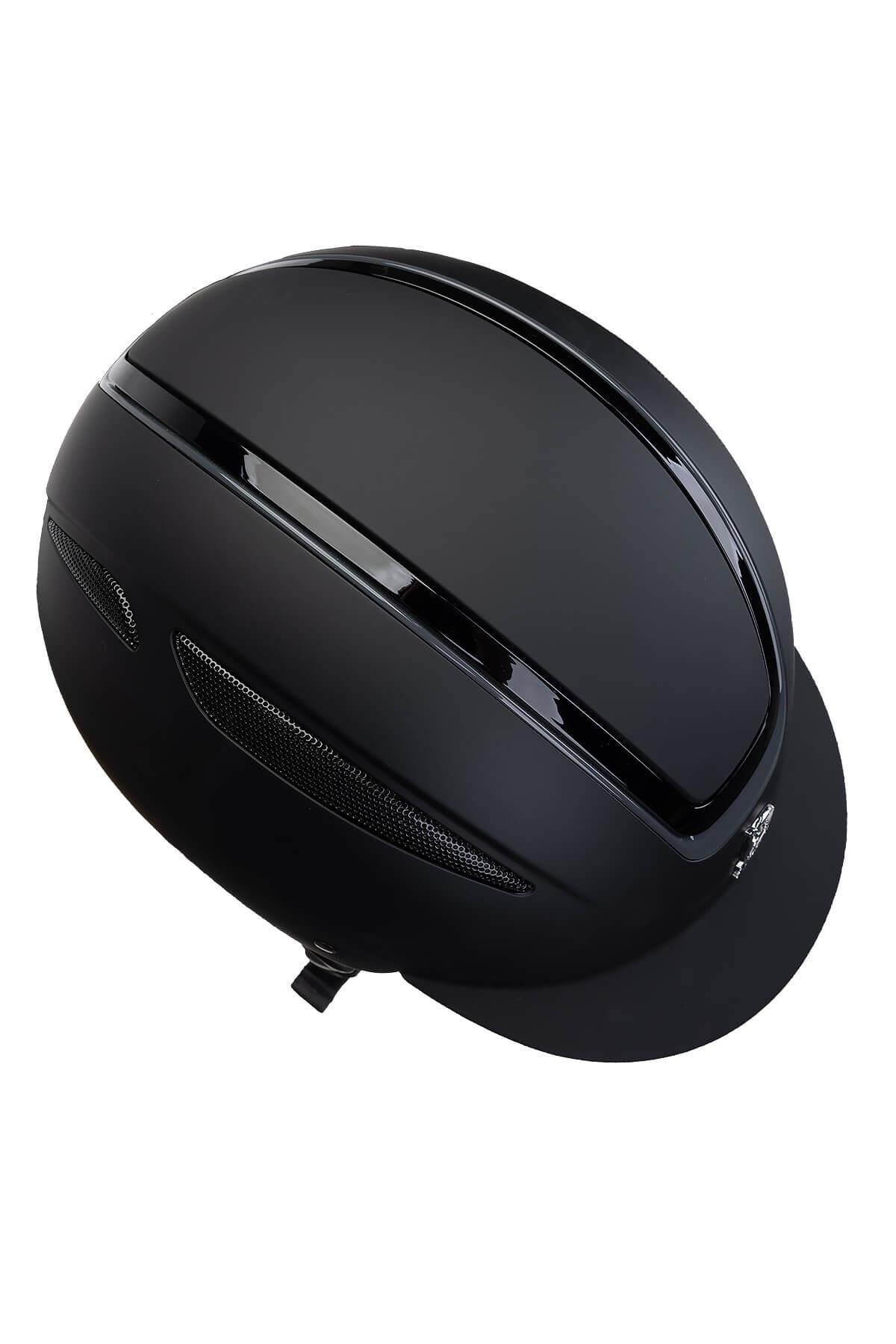 Tattini Unisex Siyah Binici Kaskı Şapka