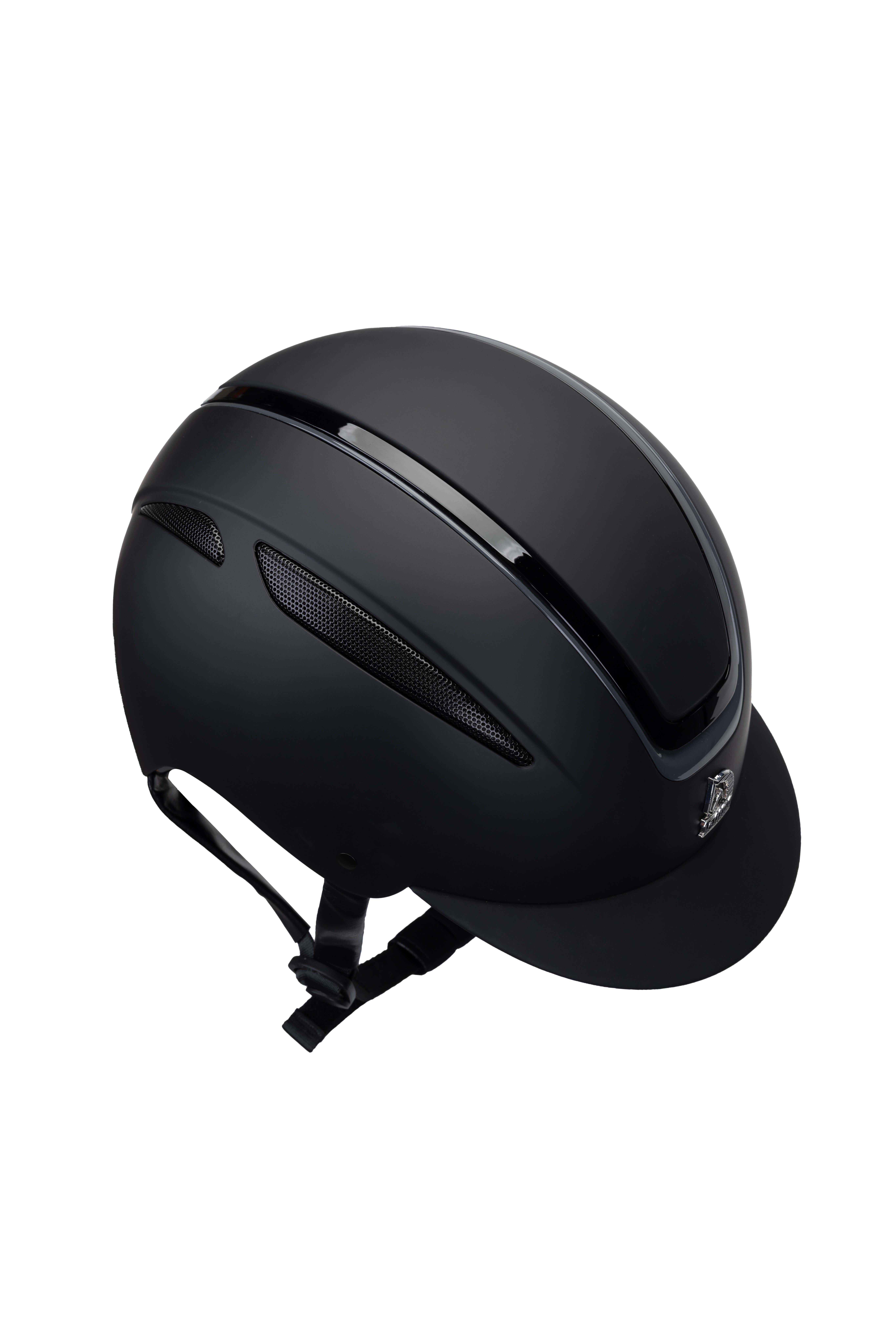 Tattini Unisex Siyah Binici Kaskı Şapka