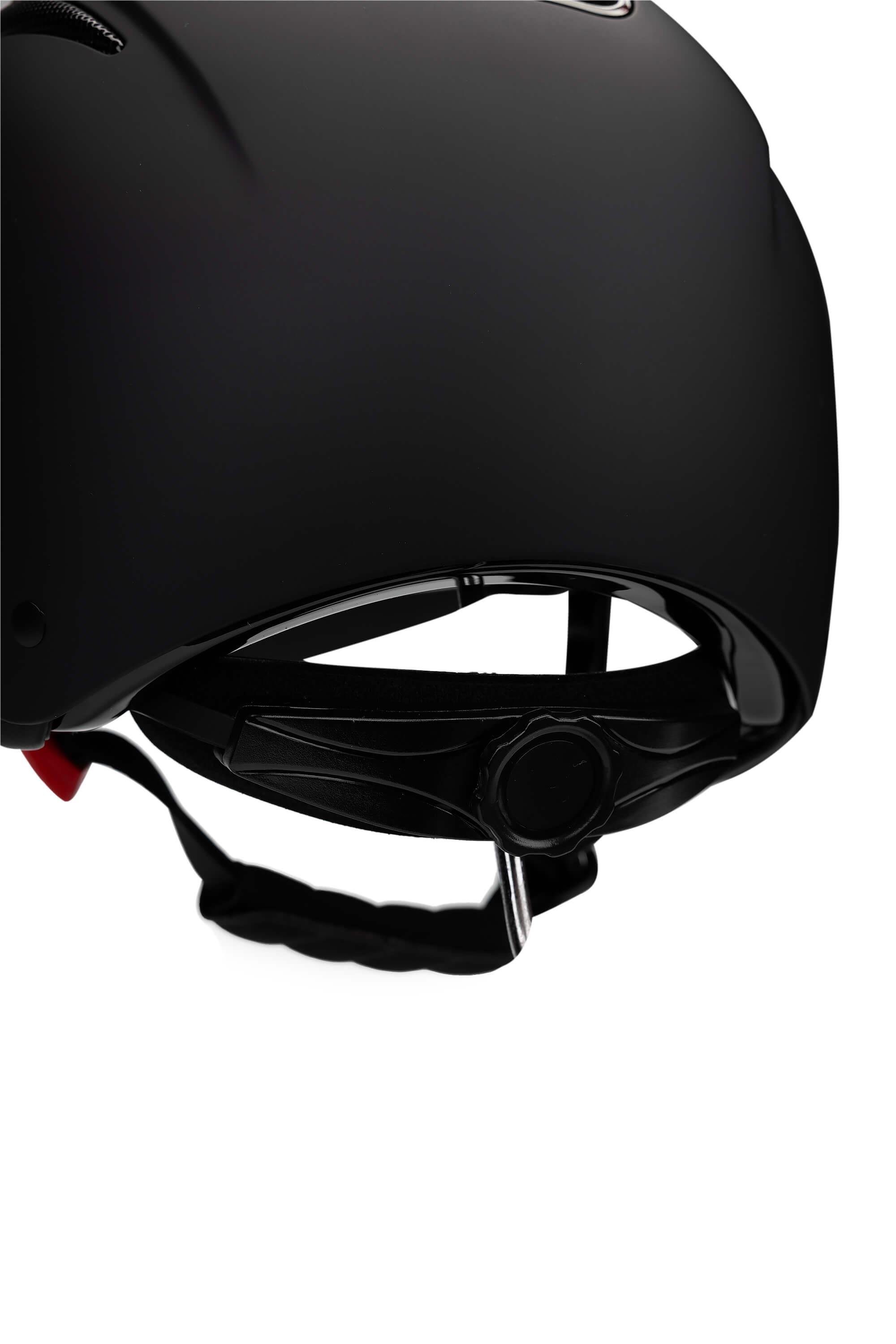 Tattini Unisex Siyah Binici Kaskı Şapka