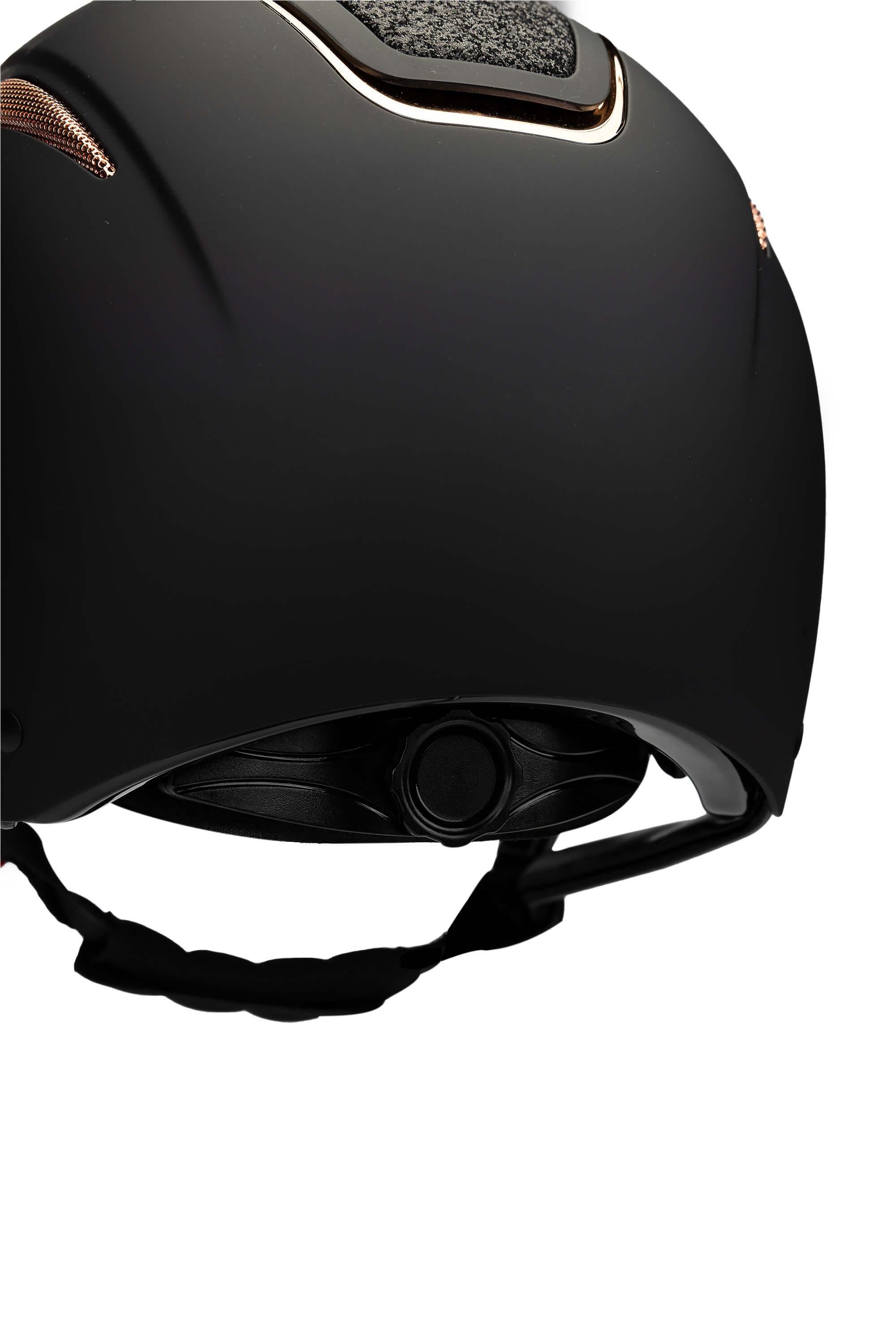 Tattini Unisex Siyah/Rose Binici Kaskı Şapka