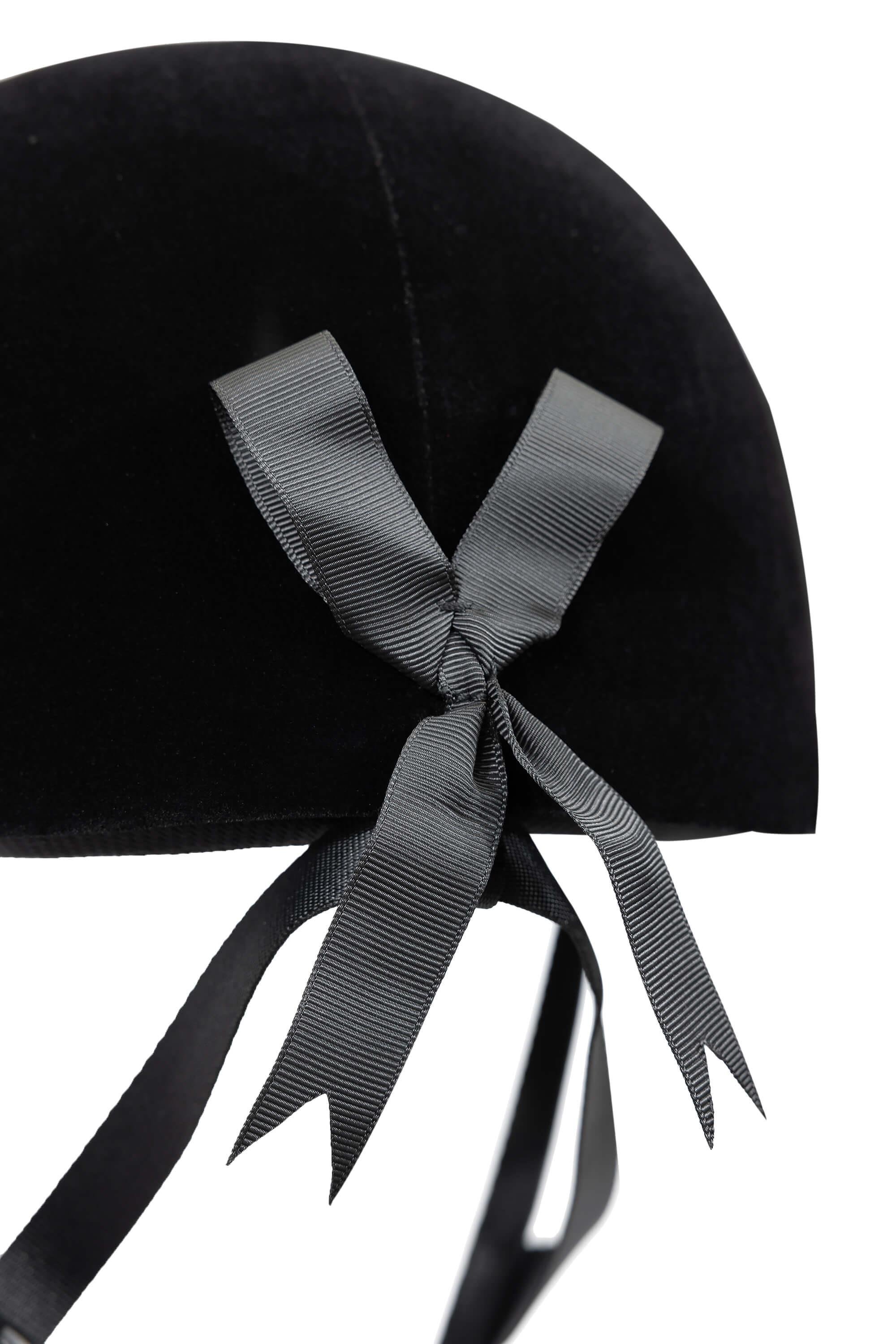 Tattini Unisex Tekstil Siyah Binici Kaskı Şapka