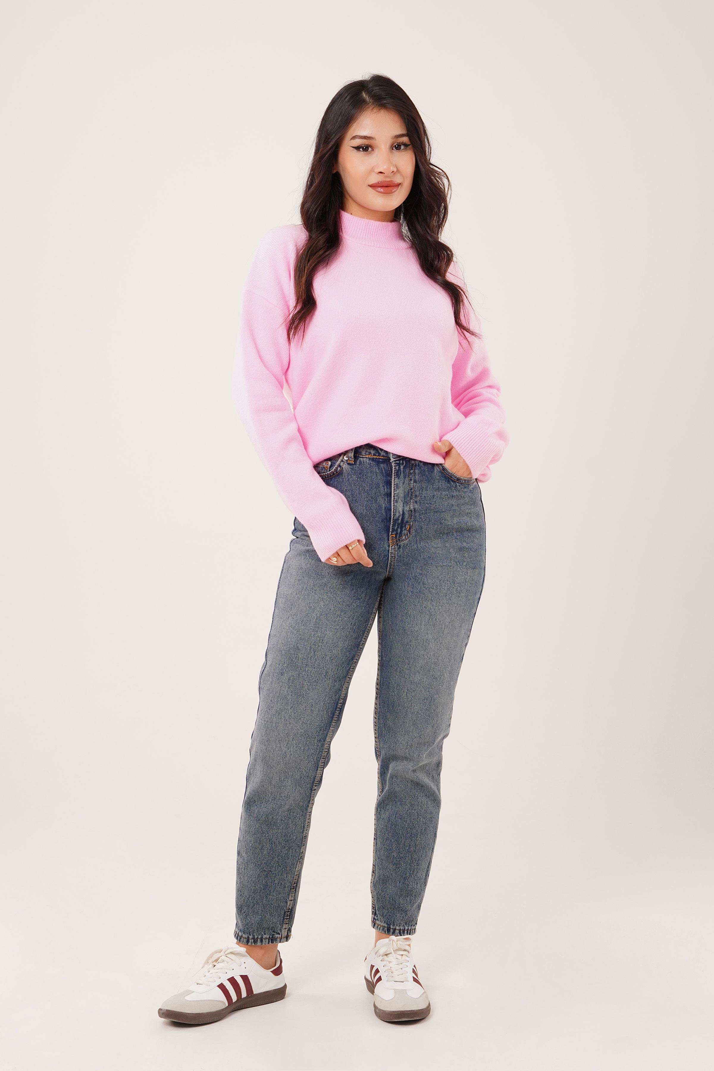 BİSİKLET YAKA BASİC TRİKO KAZAK