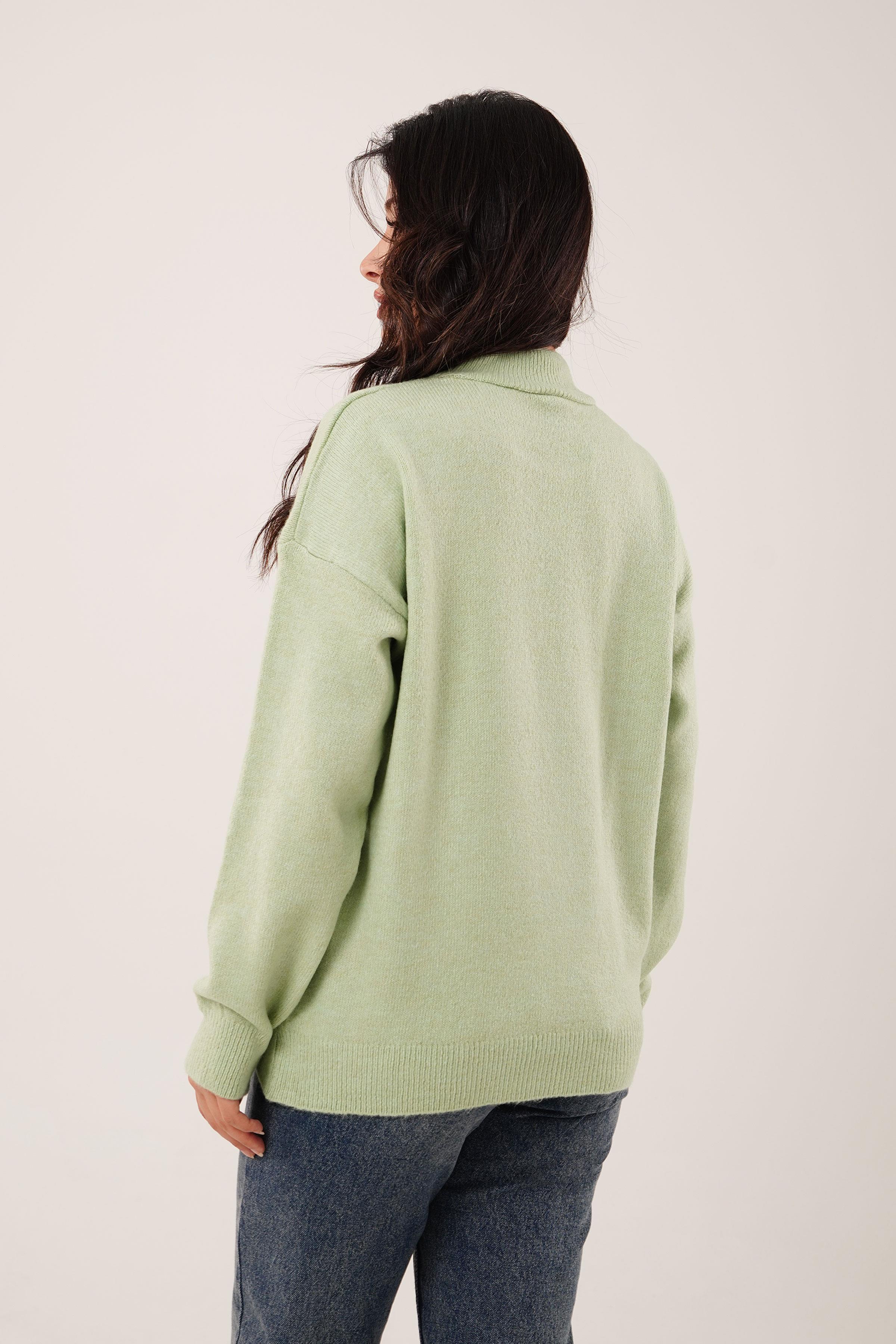 BİSİKLET YAKA BASİC TRİKO KAZAK