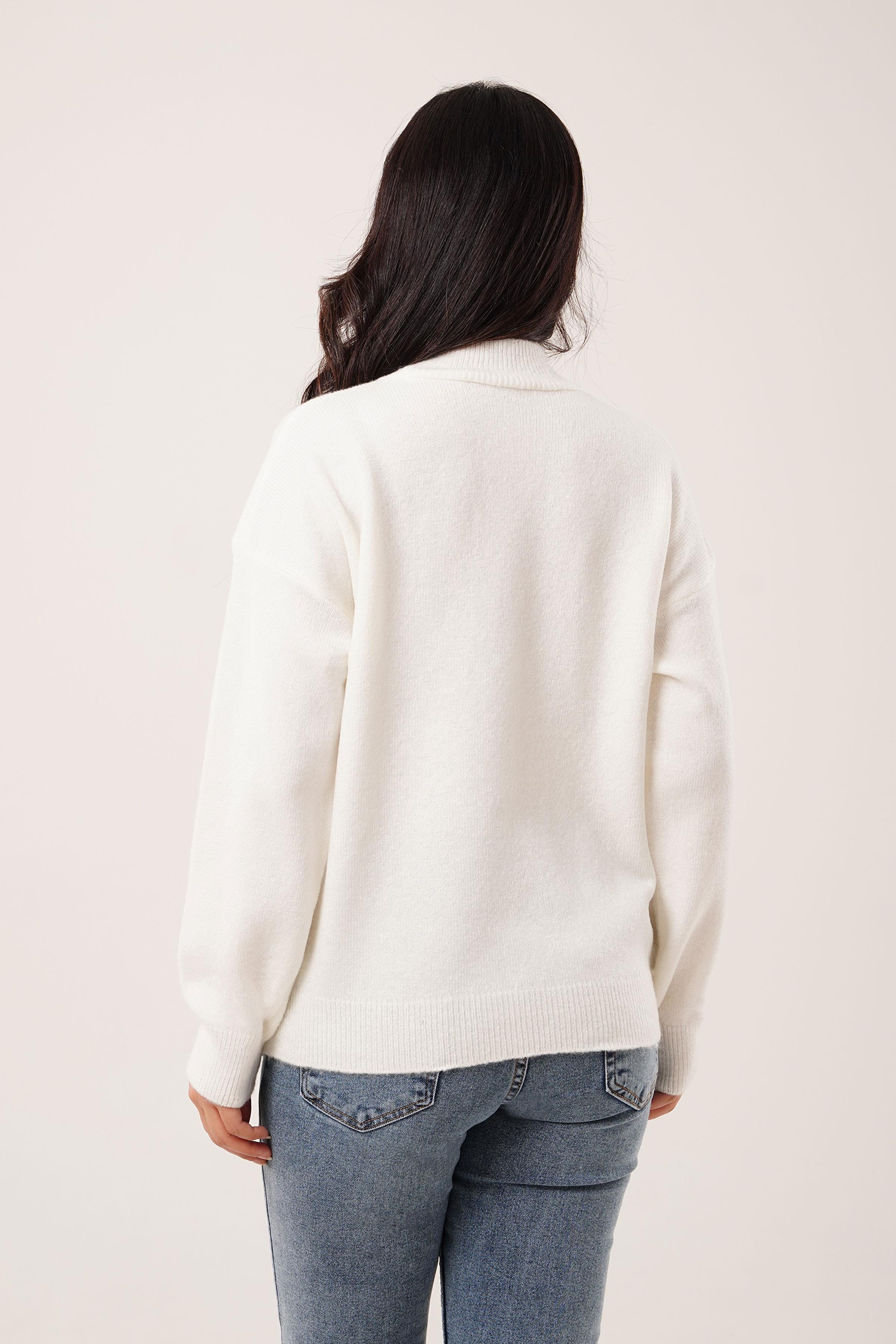 BİSİKLET YAKA BASİC TRİKO KAZAK