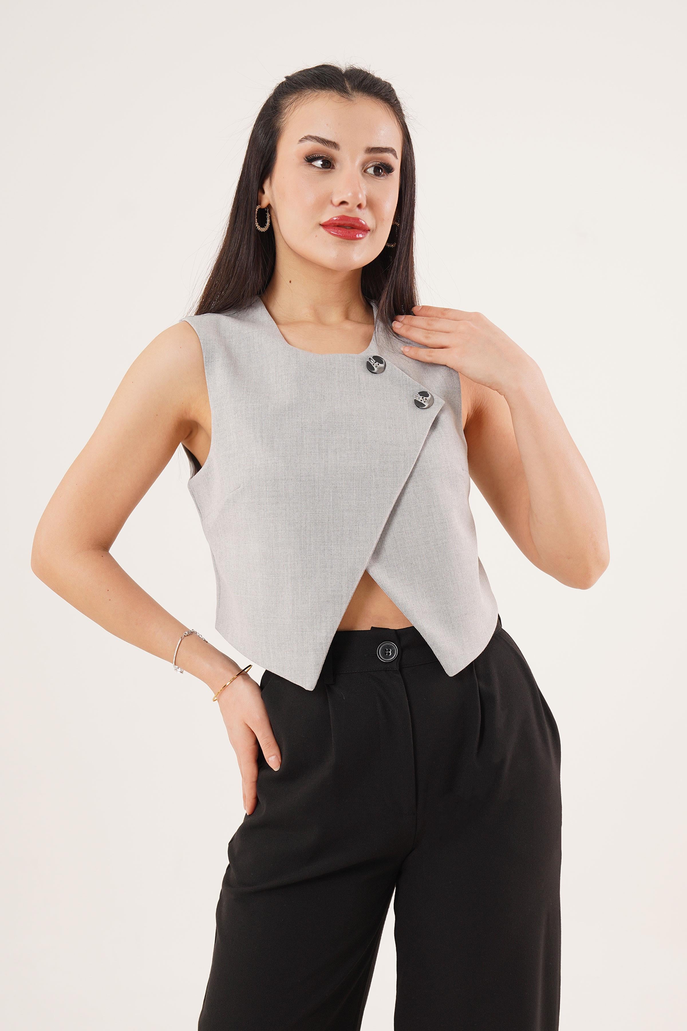 POLYVİSKON BASİC YELEK İKİ DÜĞMELİ