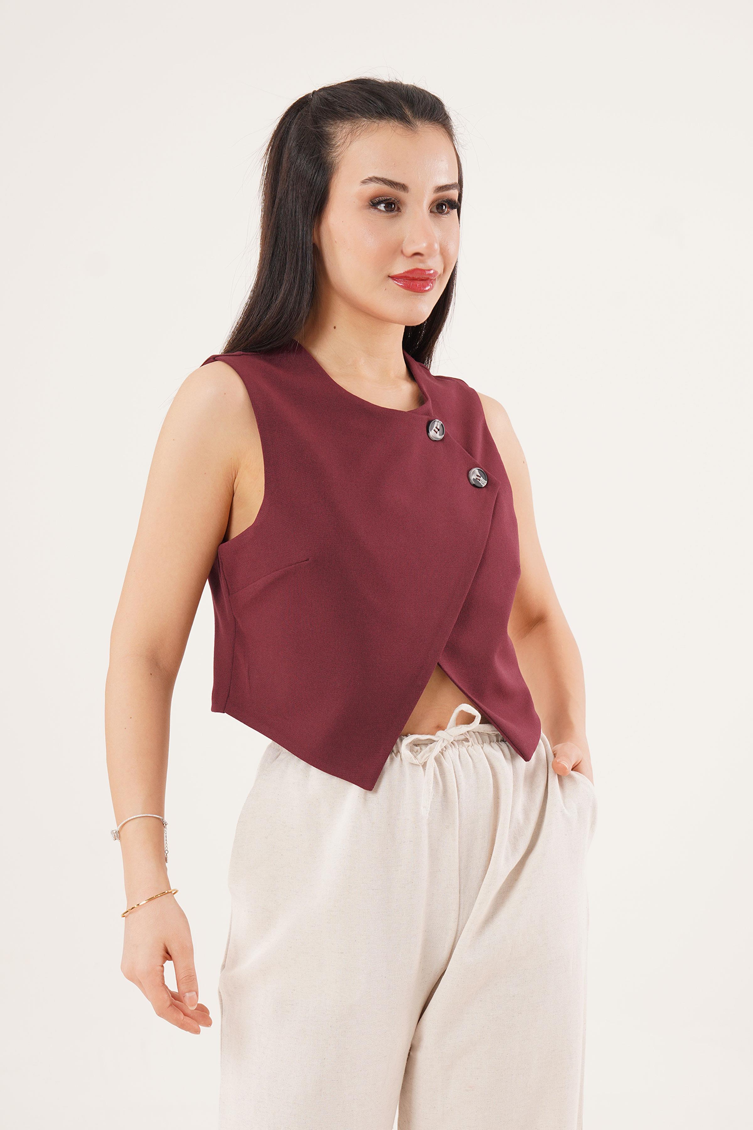 POLYVİSKON BASİC YELEK İKİ DÜĞMELİ