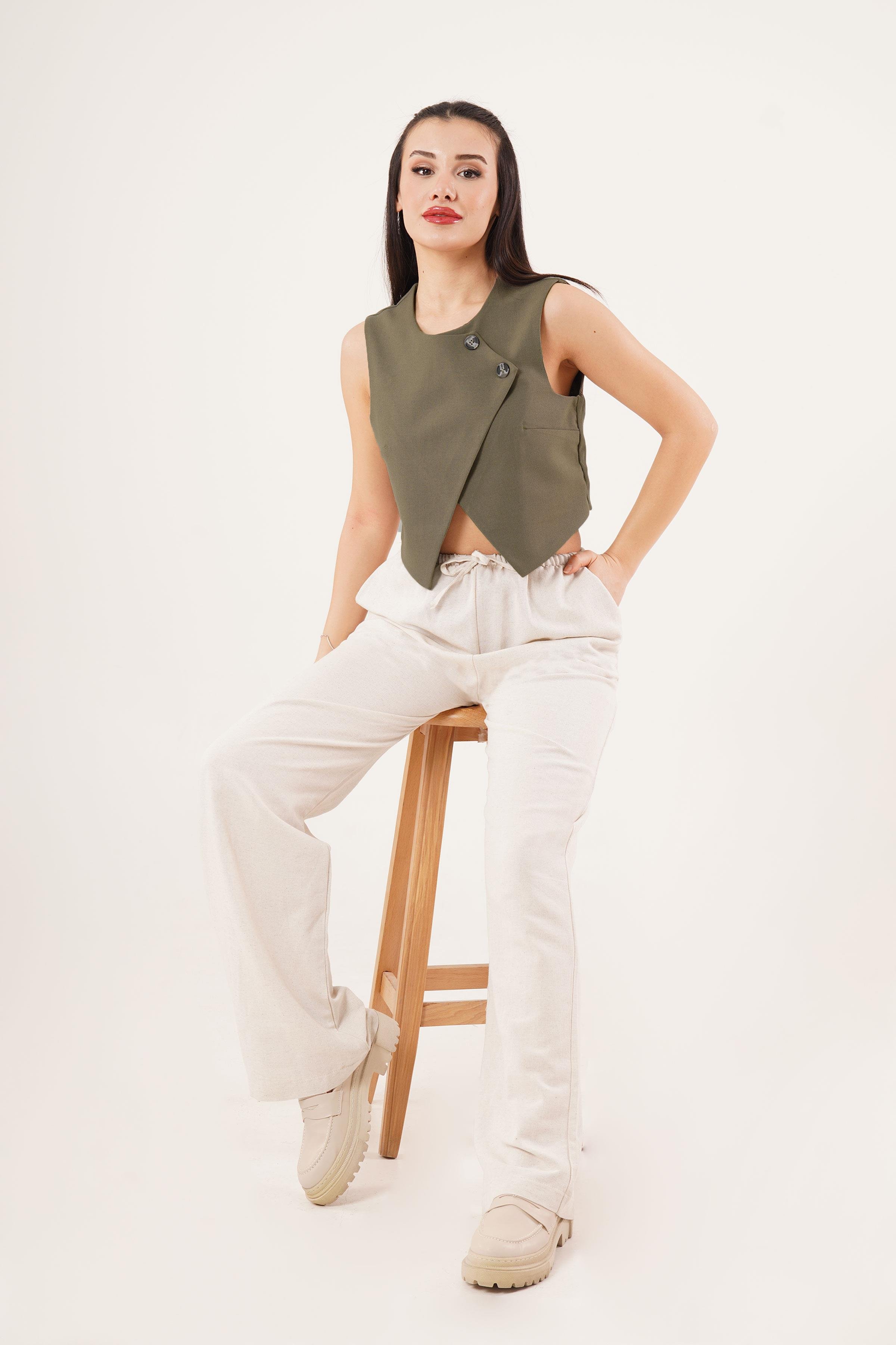 POLYVİSKON BASİC YELEK İKİ DÜĞMELİ