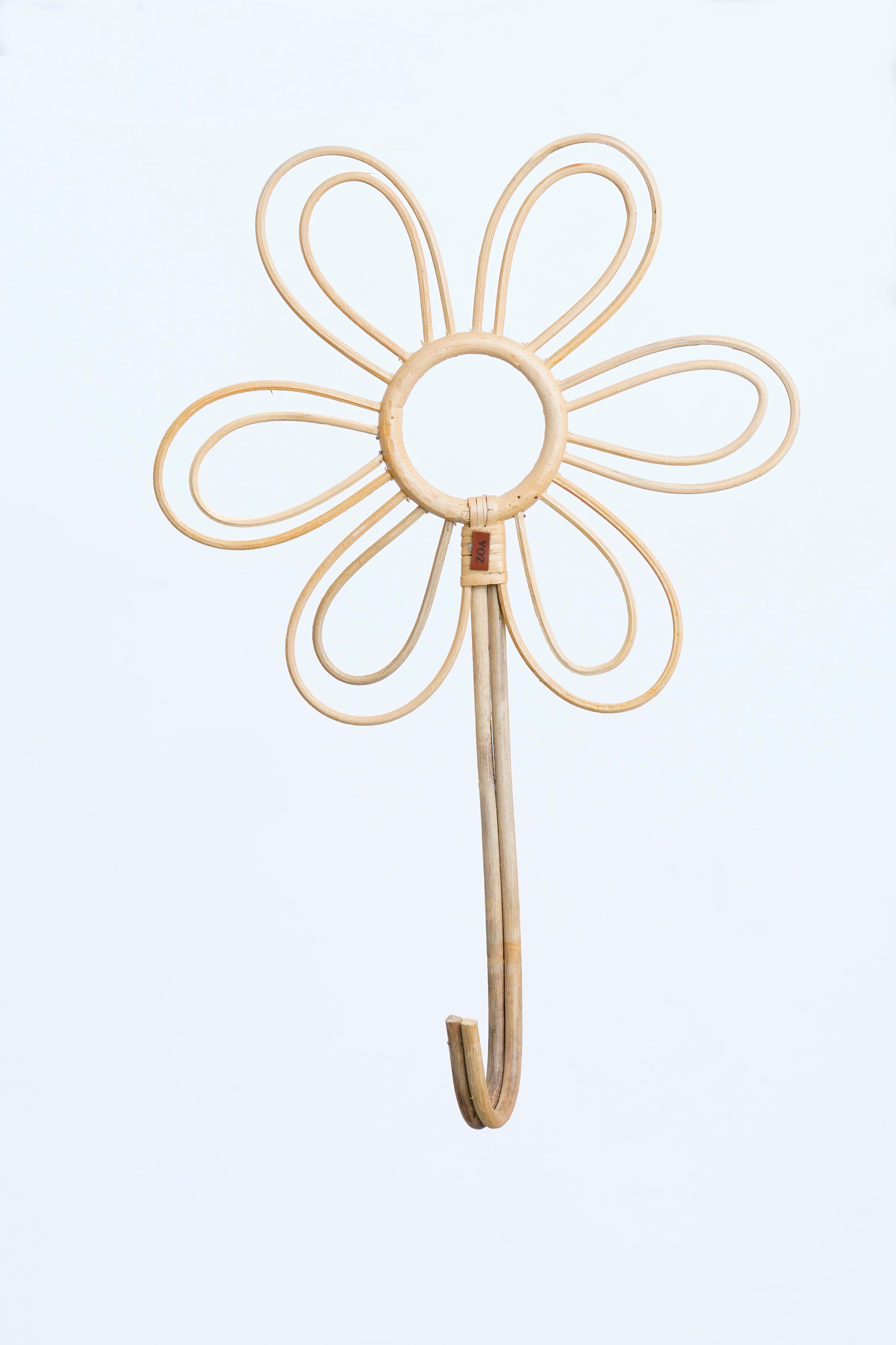Çiçek Rattan Askılık
