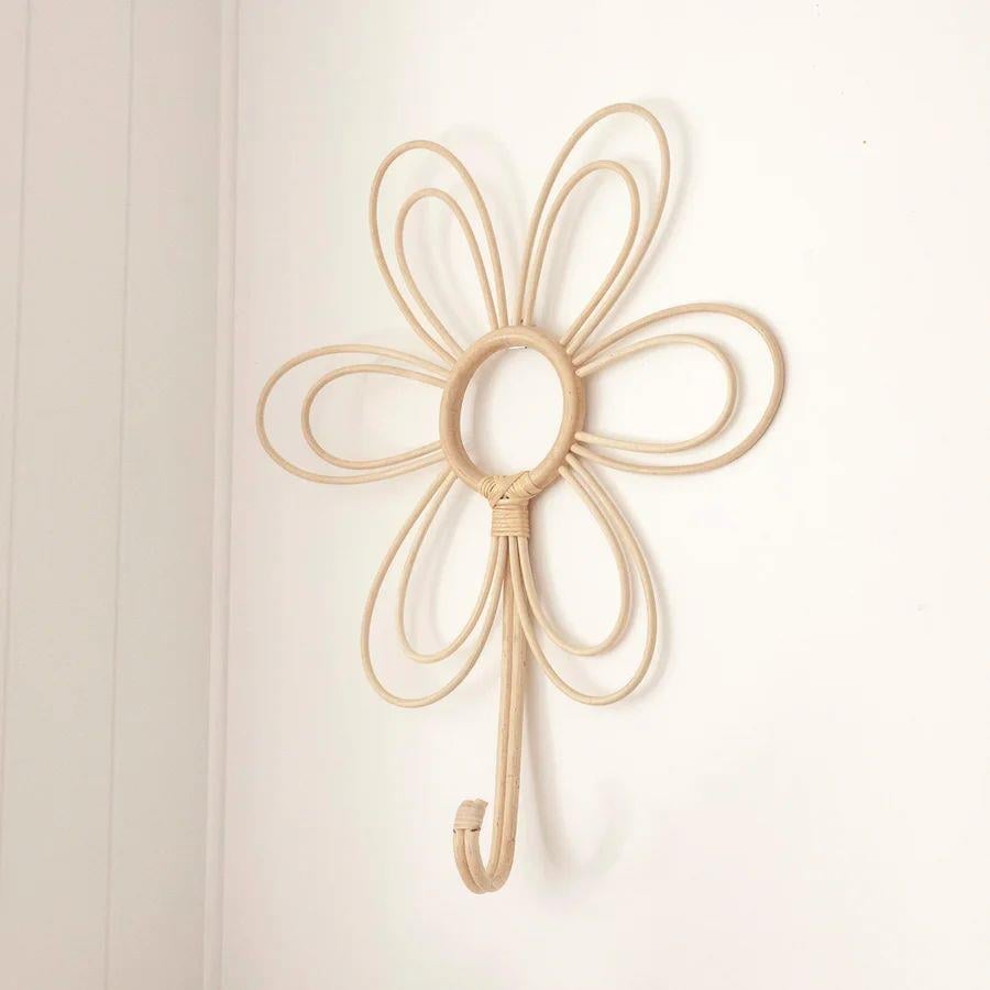 Çiçek Rattan Askılık