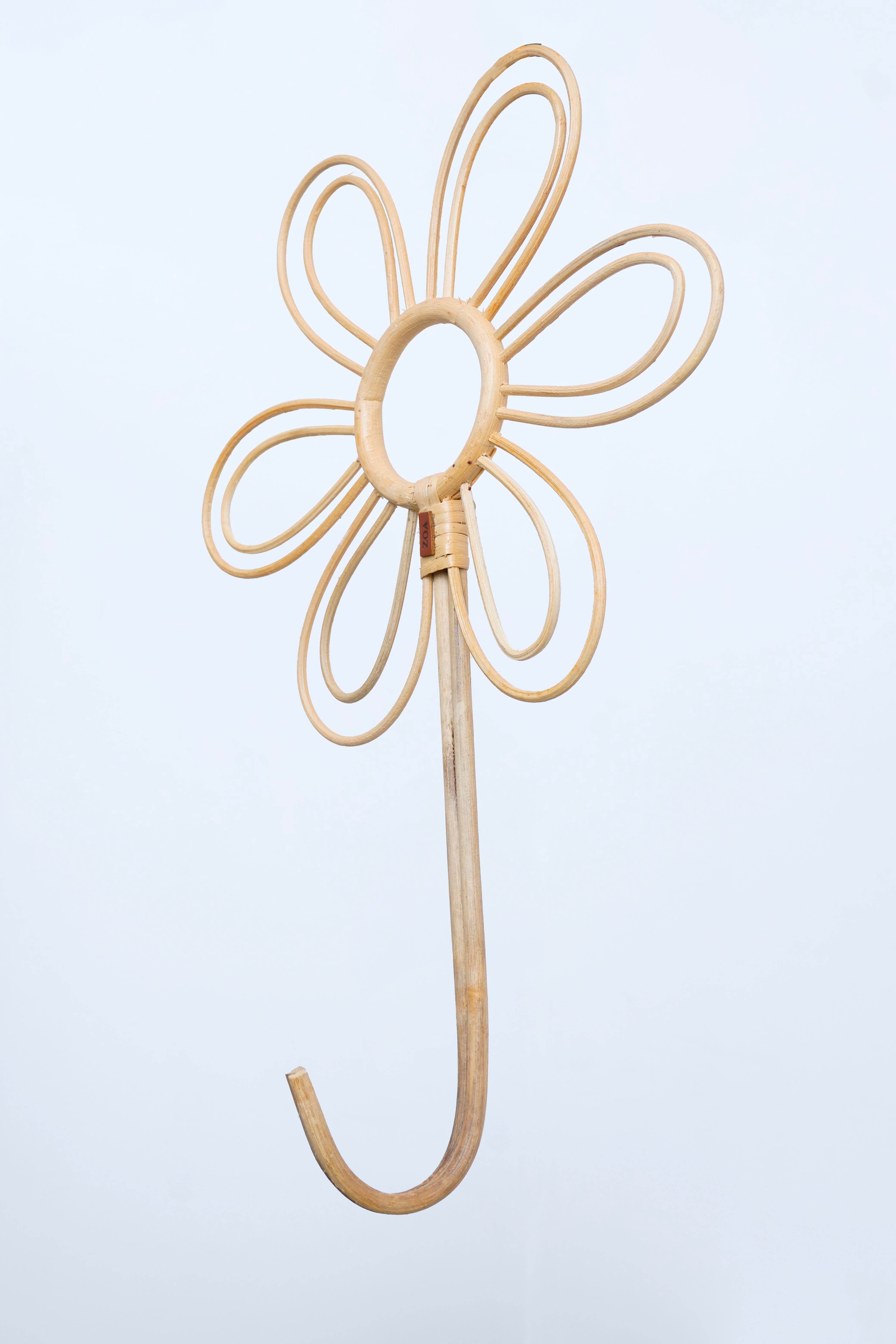 Çiçek Rattan Askılık