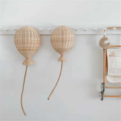 Rattan Küçük Boy Balon Duvar Dekoru