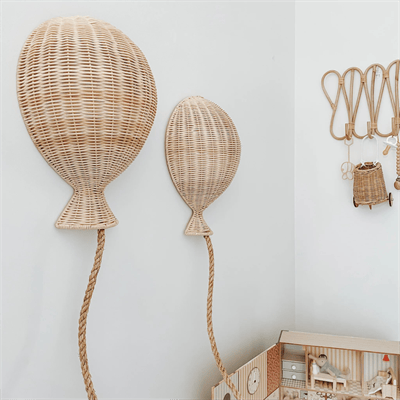 Rattan Küçük Boy Balon Duvar Dekoru