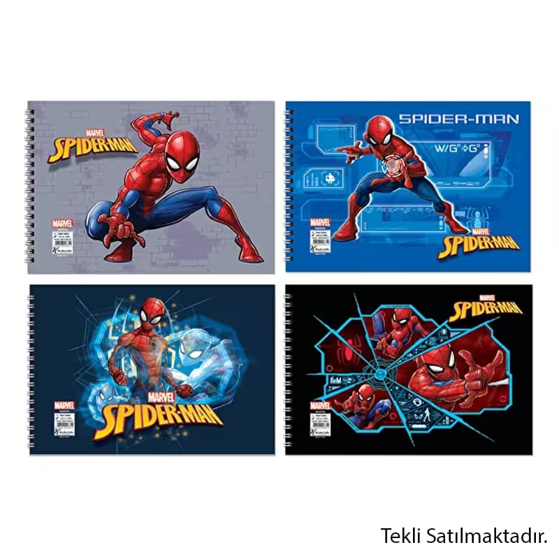 KESKİNCOLOR17X25 15YP. SPIDERMAN RESİM DEFTERİ8693043008311