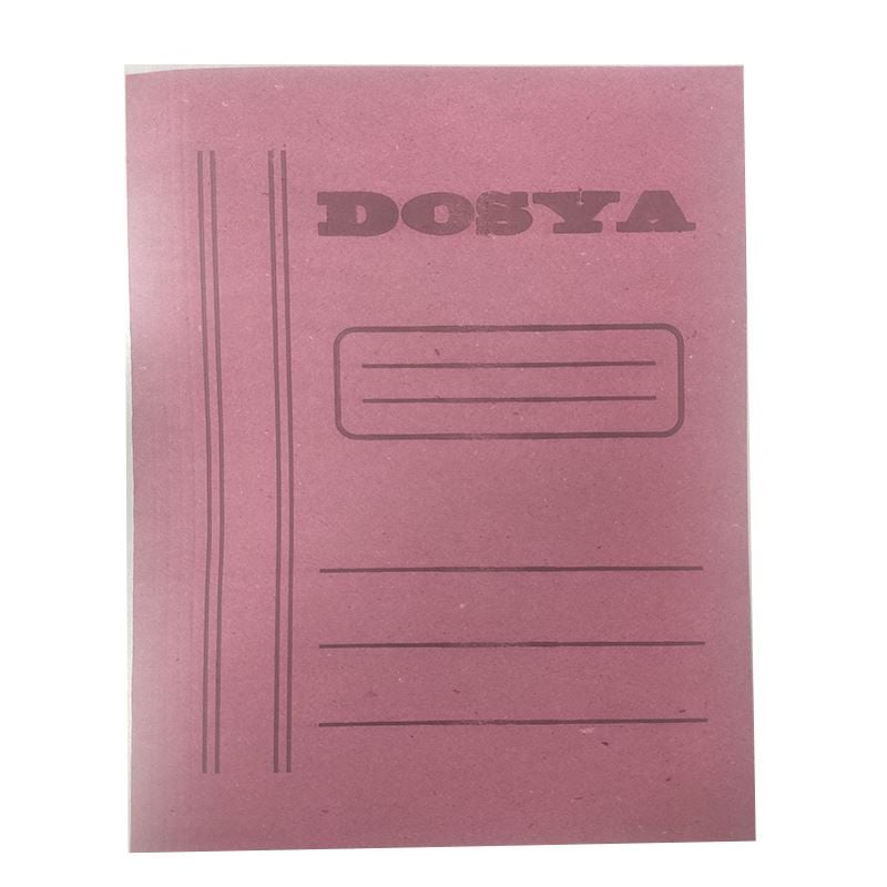 ALEMDARALEMDAR KARTON TAM KAPAK TELLİ  PEMBE DOSYA79974