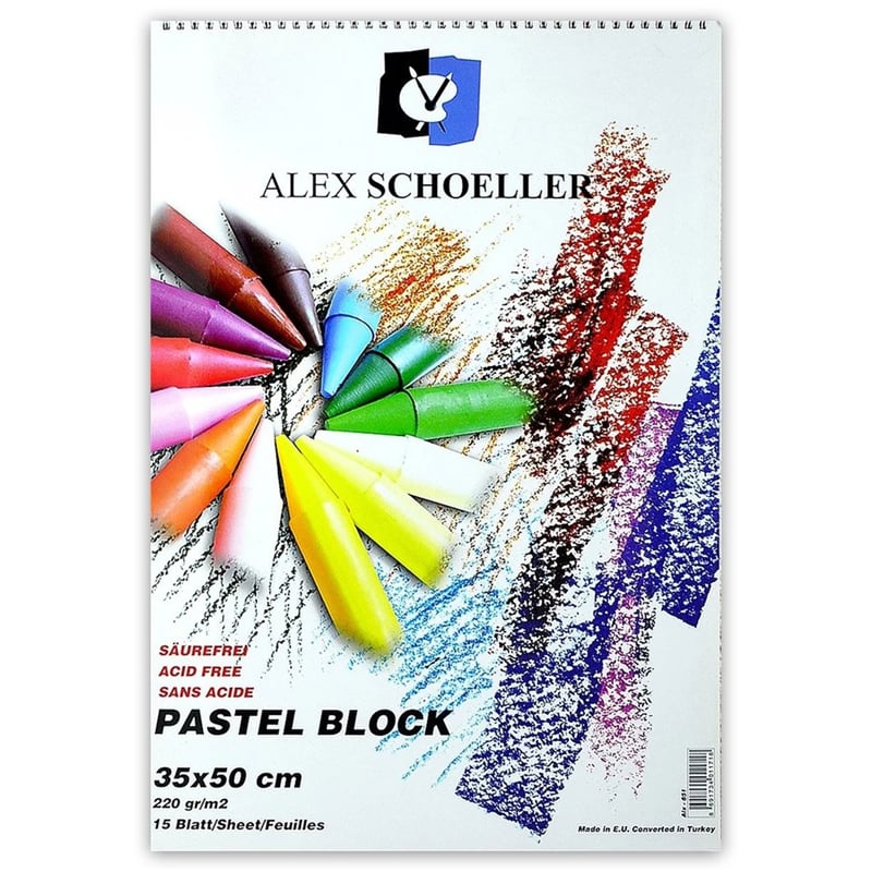 MarkasızAlex Schoeller Pastel Fon Blok 220gr 35x50cm263023
