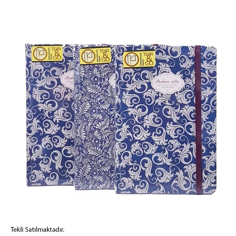 GIPTAARNHEM NOTES İPLİK DİKİŞ SERT KAPAK 120SYF KARELİ8697236139585