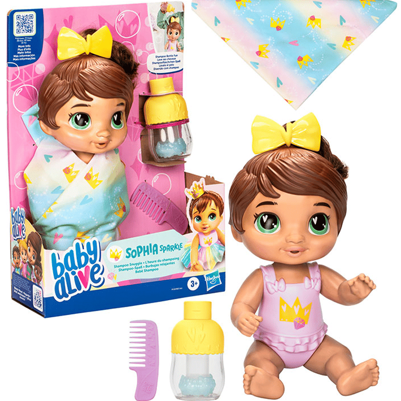 MATTELBABY ALIVE BEBEĞİMLE ŞAMPUAN EĞLENCESİ5010996211118