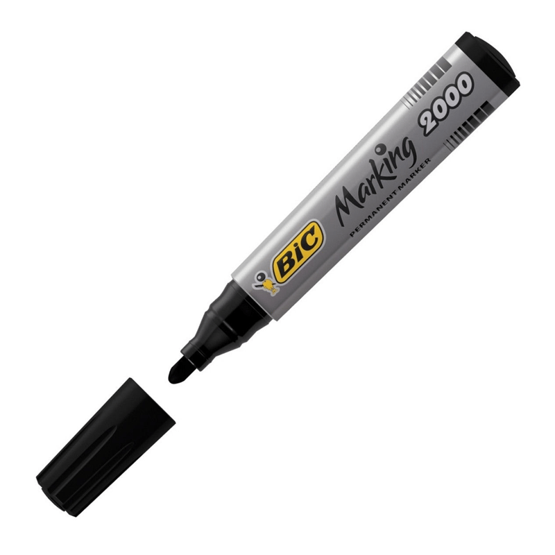 BİCBİC MARKİNG 2000 PERMANENT MARKER YUVARLAK UÇ SİYAH209970-001