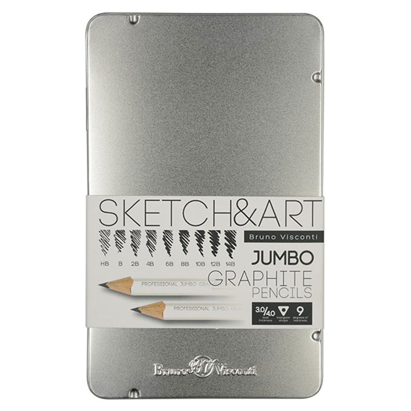 Victoria's JournalsBRUNI VİSCONTİ  SKETCH&ART JUMBO KALEM SETİ5056498407383