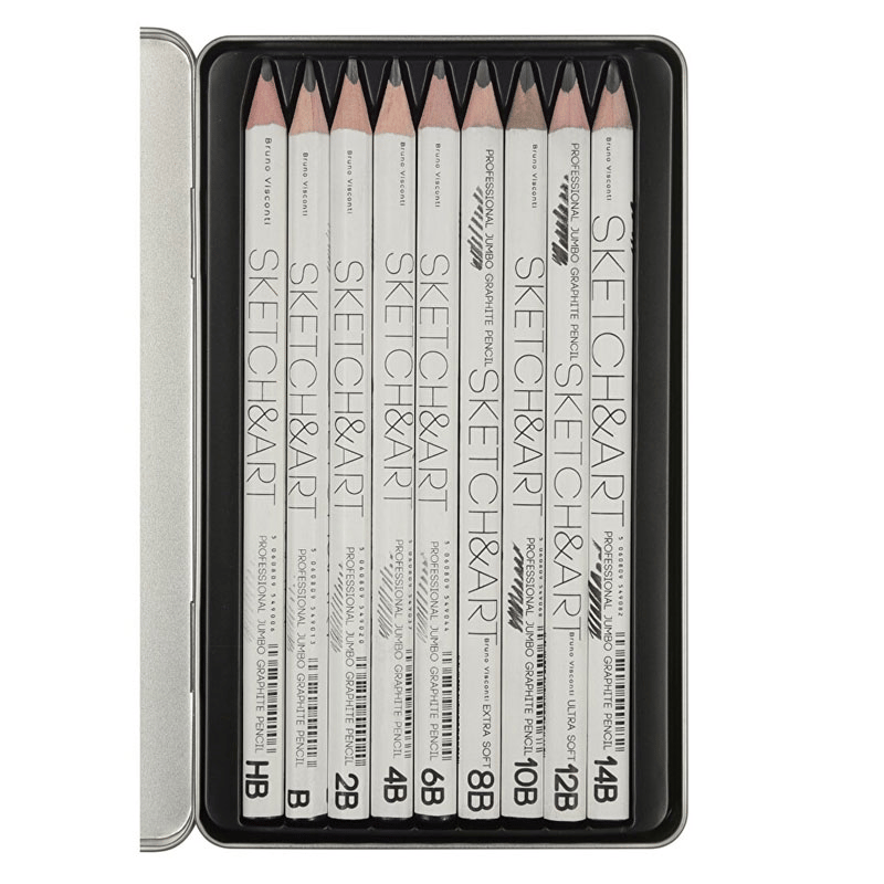 Victoria's JournalsBRUNI VİSCONTİ  SKETCH&ART JUMBO KALEM SETİ5056498407383