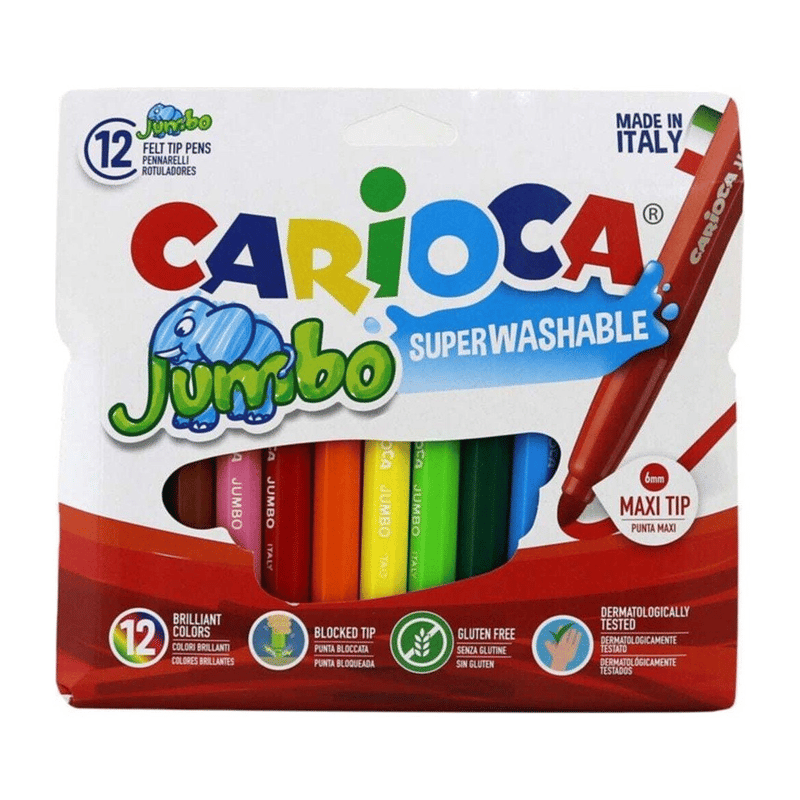 MarkasızCarioca Jumbo Marker 12 li345793
