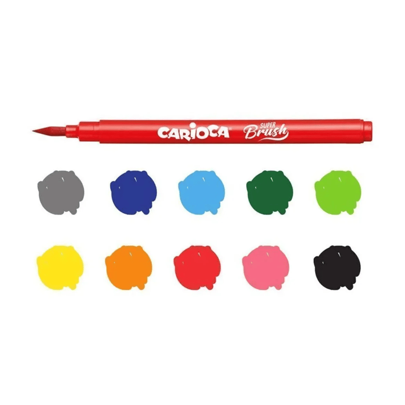 MarkasızCarioca Super Brush 10 lu 42937345798