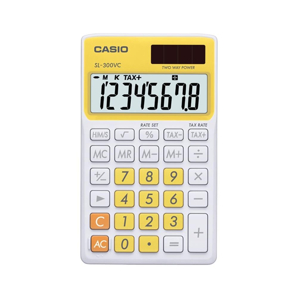 Casio SL-300VC-GN Cep Tip Hesap Makinesi