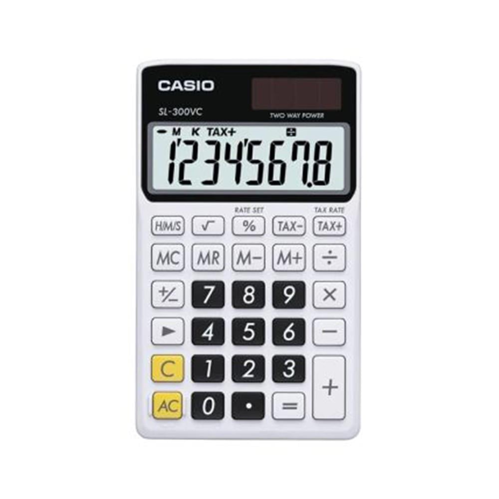 Casio SL-300VC-GN Cep Tip Hesap Makinesi