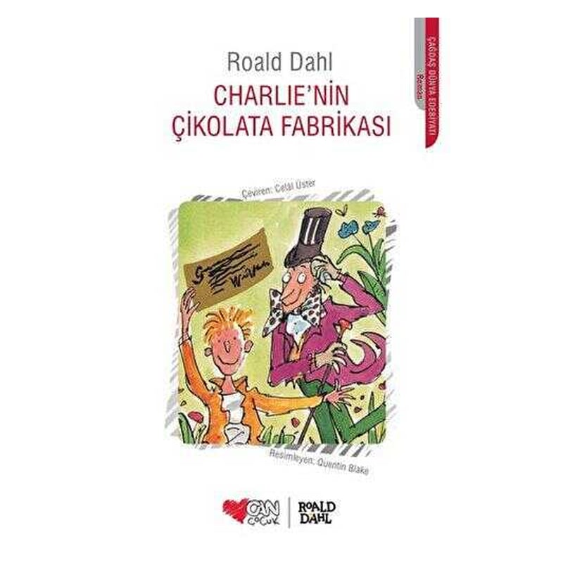 CAN YAY.CHARLIE'NİN ÇİKOLATA FABRİKASI / ROALD DAHL / CAN YAYINLARI30822