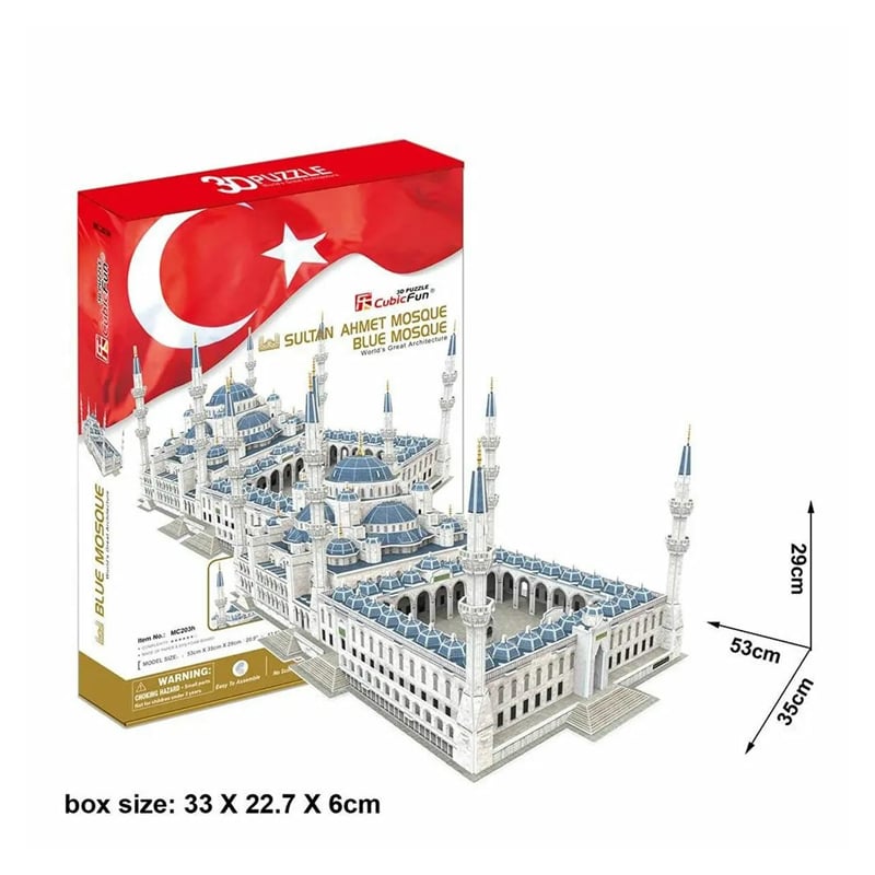 Cubic FunCubic Fun 3D Puzzle Sultan Ahmet Cami314515