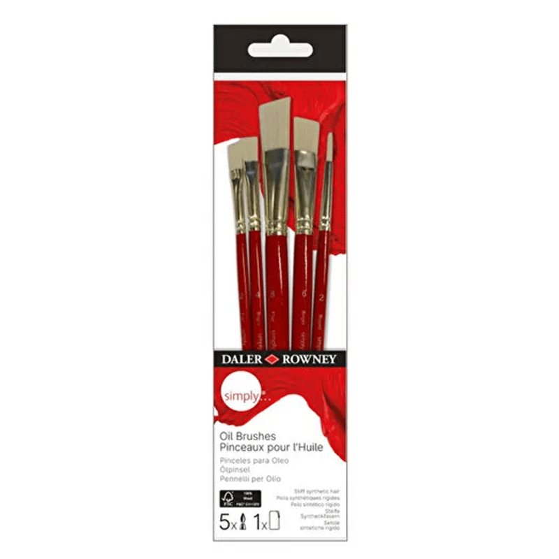 SİMPLYDAL 216640500 SIMPLY OIL SH 5 BRUSH SET5011386137971