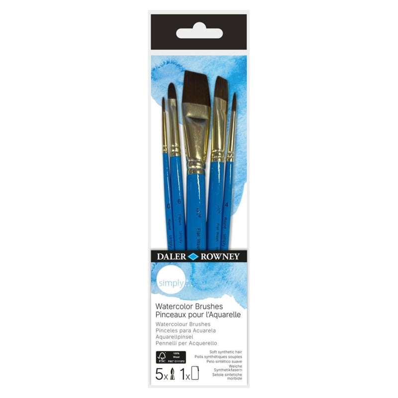 SİMPLYDAL SIMPLY 216610500 W/C SH 5 BRUSH SET5011386137940