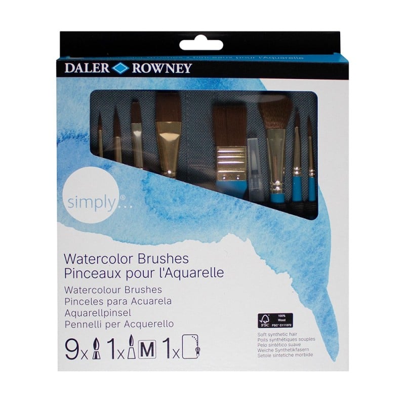 SİMPLYDAL SIMPLY 216616010 W/C SH 10 BRUSH ZIP CASE5011386137926