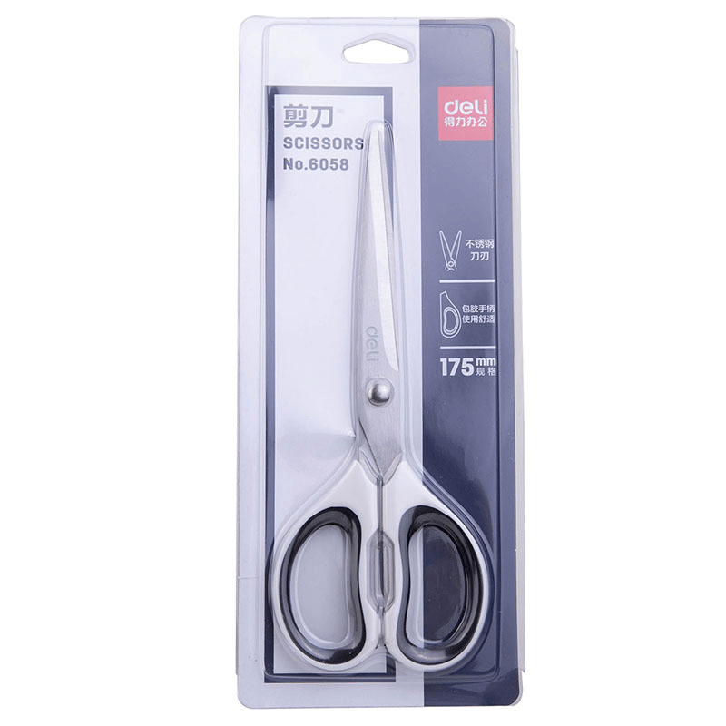 DELİDELİ OFİS MAKASI 175 MM (E6058)6921734960580