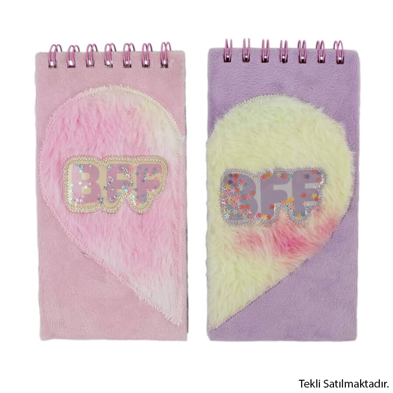 DOLPHINDOLPHIN NP-215 PELUŞ TELLİ NOT DEFTERİ-BFF8698547882153