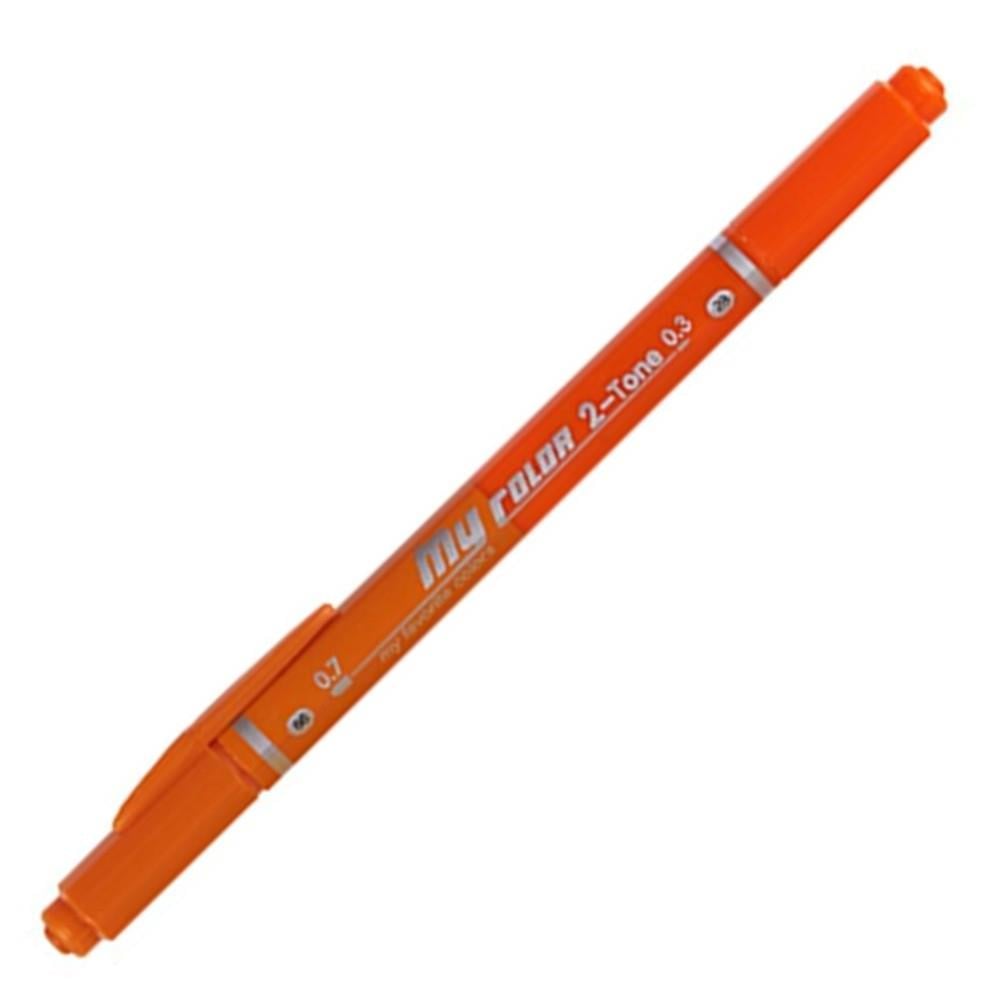 Dong-A My Color 2 Tone Çift Uçlu Keçeli Kalem