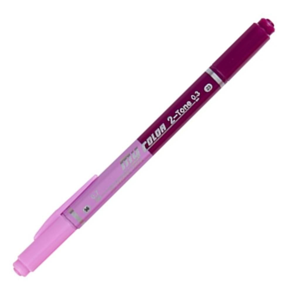 Dong-A My Color 2 Tone Çift Uçlu Keçeli Kalem