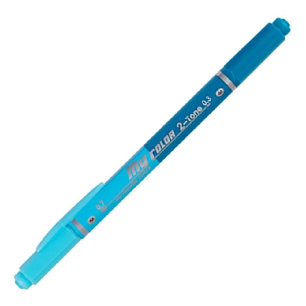 Dong-A My Color 2 Tone Çift Uçlu Keçeli Kalem