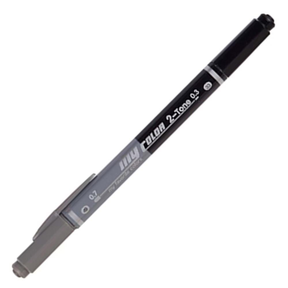 Dong-A My Color 2 Tone Çift Uçlu Keçeli Kalem